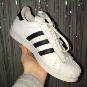 Gently worn** adidas superstars